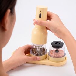 Мельница для перца/соли KITCHEN JOY KJ-MSRB, электрич.