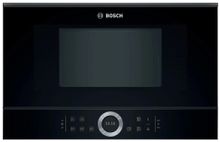 Встраиваемая микроволновая печь Bosch BFL634GB1, 21л, 900Вт, черный ...