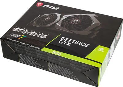 Обзор товара видеокарта MSI NVIDIA GeForce GTX 1650 GTX 1650 GAMING 4G ...