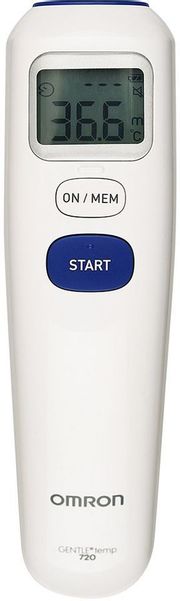 Термометр инфракрасный OMRON MC-720-E,  белый