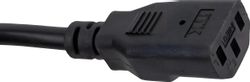 Шнур питания ITK (PC-C13D-5M) C13-Schuko проводник.:3x1.5мм2 5м 230В 10А (упак.:1шт) черный