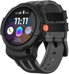 Смарт-часы ELARI KidPhone 4G Wink,  1.3",  с SIM,  черный(восстановленный)