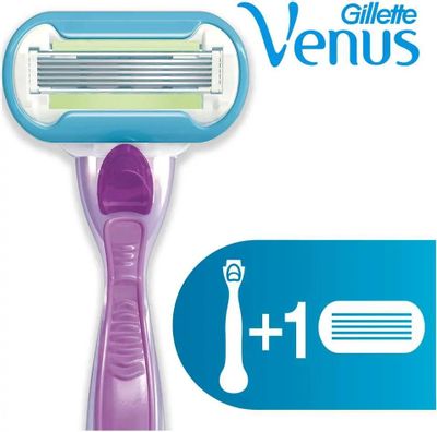 Обзор товара бритва Gillette VENUS Embrace, с 1 сменной кассетой ...