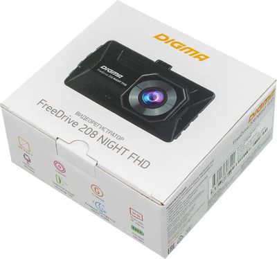 Видеорегистратор Digma FreeDrive 208 Night FHD, черный – купить в ...
