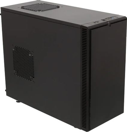 Корпус mATX Fractal Design Define Mini, Mini-Tower, без БП,  черный [fd-ca-def-mini-bl]