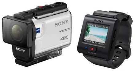 Экшн-камера Sony FDR-X3000R 4K,  WiFi,  белый [fdrx3000r.e35]