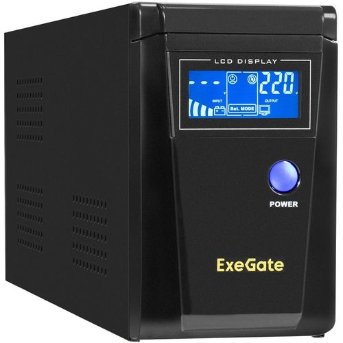 ИБП EXEGATE SineTower SN-600.LCD.AVR.2SH, 600ВA [ex295980rus]