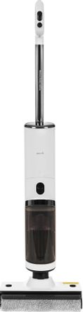 Вертикальный пылесос DEERMA DEM-VX910W, 250Вт, белый/черный
