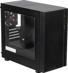 Изображение товара Корпус mATX Thermaltake Versa H18 Window, Micro-Tower, без БП,  черный [ca-1j4-00s1wn-00]