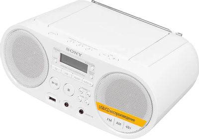 Отзывы на Аудиомагнитола Sony ZS-PS50, белый в интернет-магазине ...
