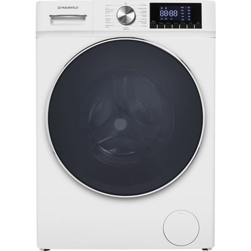 Стиральная машина MAUNFELD MFWM127IWH02, с фронтальной загрузкой, 7кг, 1200об/мин, с паром, инверторная