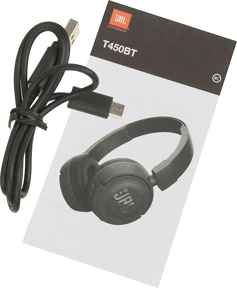 JBL T450BT Bluetooth jblt450btblk 398412