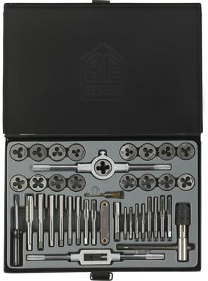 Отзывы на Набор метчиков и плашек Berger BG40TDS 40 предметов (жесткий ...