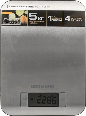 Весы кухонные электронные до 3 кг × 0,1 г