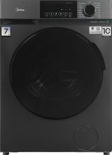 Стиральная машина узкая Midea MFC3712BSW40/S, с паром, инверторная