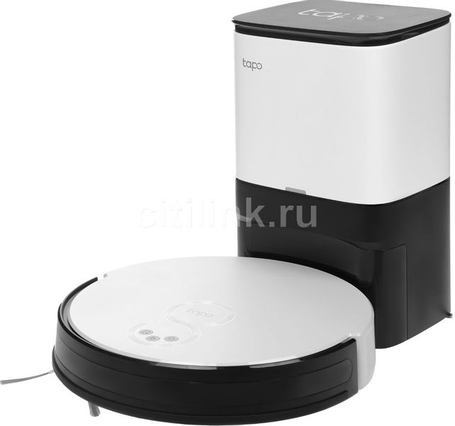 Робот-пылесос TP-LINK Tapo RV10 Plus, 25Вт, белый/черный