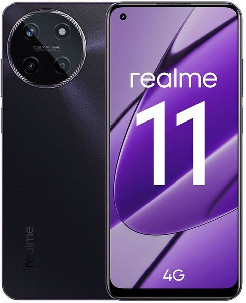Смартфон REALME 11 8/128Gb,  RMX3636,  черный