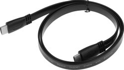 Кабель аудио-видео High Speed ver.1.4 Flat, HDMI (m) - HDMI (m), ver 1.4, 1м, FLAT