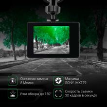 Видеорегистратор Digma FreeDrive Action 4K WiFi,  черный