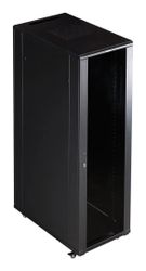 Шкаф коммутационный LanMaster TWT-CBB-18U-6X8-G1 напольный, стеклянная передняя дверь, 18U, 600x800 мм