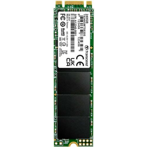 SSD накопитель Transcend 820S 240ГБ, M.2 2280, SATA III, M.2 [ts240gmts820s]