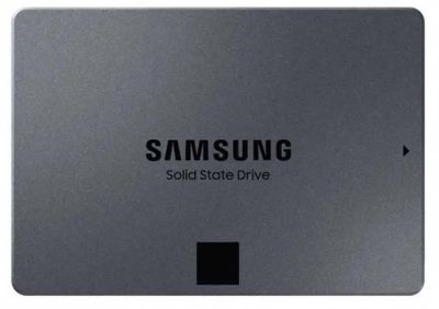 SSD накопитель Samsung 870 QVO MZ-77Q2T0BW 2ТБ, 2.5", SATA III,  SATA