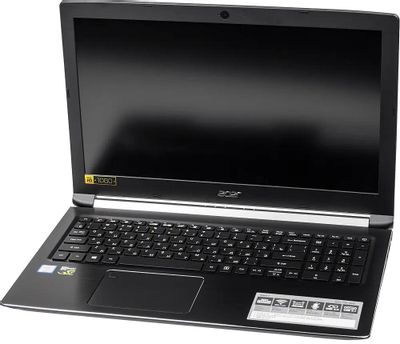 Ноутбук игровой Acer Aspire 7 A715-72G-53L5 NH.GXBER.004, 15.6", Intel Core i5 8300H 2.3ГГц, 4-ядерный, 8ГБ DDR4, 1000ГБ,  NVIDIA GeForce  GTX 1050 - 4 ГБ, Linux, черный