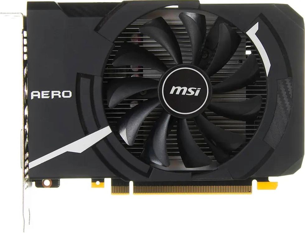 MSI NVIDIA GeForce GTX 1050TI GTX 1050 TI AERO ITX 4G OC 4ГБ GDDR5