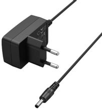 Изображение товара Адаптер VENTION TPQ-W01,  DC-Jack 3.5 (m) (прямой) -  Евровилка (угловой),  1.5м,  черный