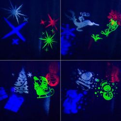 Проектор NEON-NIGHT Home светодиодов 4шт, 18см