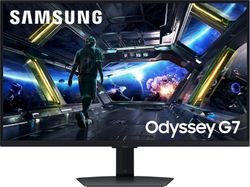 Изображение товара 32" Монитор Samsung Odyssey G7 S32DG702EIXCI,  3840x2160,  IPS,  144Гц,  2хHDMI,  1хDP,  черный [ls32dg702eixci]