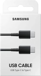 Кабель Samsung EP-DA705, USB Type-C (m) - USB Type-C (m), 1м, черный