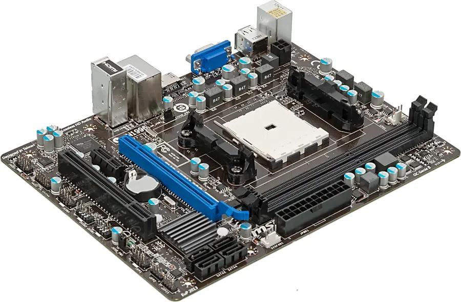 MSI FM2 A55M E33 Socket FM2 AMD A55 FCH mATX BULK 728663