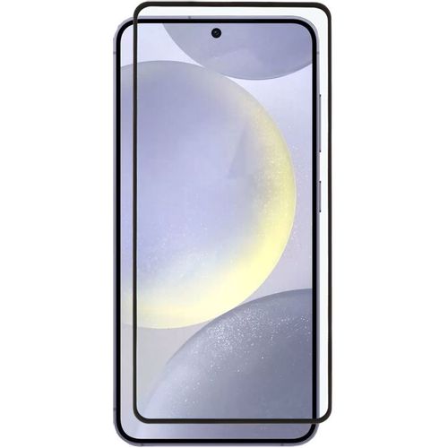 Защитное стекло для экрана ZIBELINO для Samsung S25 Plus 5G/S24 Plus 5G антиблик, 3D, 1 шт, черный [ztg-3d-sam-s24-pl-blk]