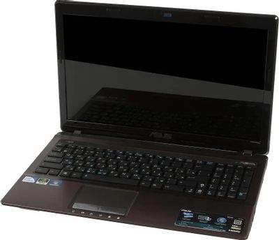 Ноутбук ASUS K53SD-SX1327R 90N3EL144W1K14RD13AU, 15.6, Intel Pentium B970  2.3ГГц, 2-ядерный, 2ГБ DDR3, 320ГБ, NVIDIA GeForce 610M - 2 ГБ, Windows 7  Home Basic, темно-коричневый – купить в Ситилинк | 702503