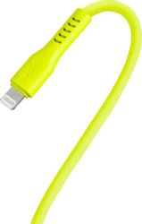Кабель TTEC 2DK60NS, Lightning (m) - USB Type-C (m), 1.2м, желтый