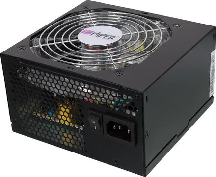 Блок питания HIPER M600n, 600Вт, 120мм, черный, retail