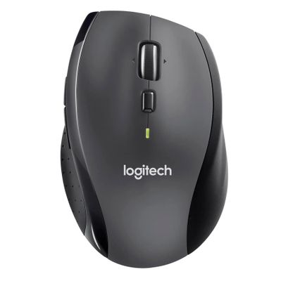 Мышь Logitech M705, лазерная, беспроводная, USB, черный и серый [910 ...