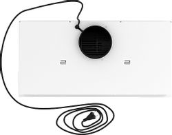 Встраиваемая вытяжка Elikor Cube Basic 60П-630-К3Д, управление кнопочное, белый