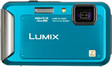 Цифровой компактный фотоаппарат Panasonic Lumix DMC-FT20, синий