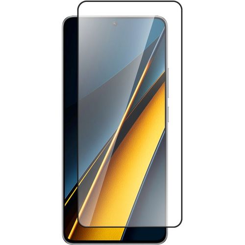 Защитное стекло для экрана BORASCO для Xiaomi Poco F6/ F6 Pro антиблик, 158х72 мм, 2.5D, 1 шт, прозрачный [73390]