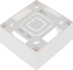 Коробка Эра 12-6101-15 (Б0043169) накладная 1шт пластик перламутровый