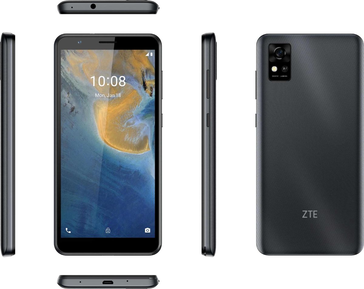 Смартфон ZTE Blade A31 2/32Gb, серый – купить в Ситилинк | 1552691