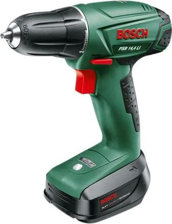 Дрель-шуруповерт Bosch PSR 14.4 Li аккум. патрон:быстрозажимной (кейс в комплекте)