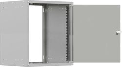 Шкаф коммутационный NTSS Lime NTSS-WL9U5560GS настенный, стеклянная передняя дверь, 9U, 550x500x600 мм