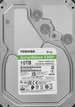 Изображение товара Жесткий диск Toshiba S300 Pro 10 ТБ SATA III для видеонаблюдения