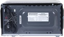 Микроволновая печь BRASSON MW2070D-8BL, 700Вт, 20л, черный