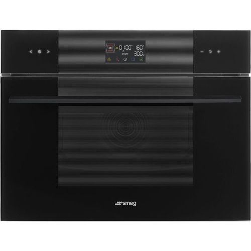 Духовой шкаф электрический SMEG Linea SO4102M1B3, 40л, дверца с 3 стеклами, черный
