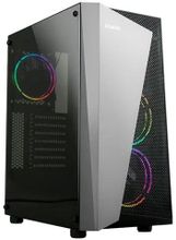 Изображение товара Корпус ATX Zalman S4 Plus Midi-Tower с RGB подсветкой, прозрачной боковой панелью