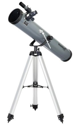 Телескоп LEVENHUK 114 Base рефлектор d114мм fl900мм 228x серый, черный [77103]